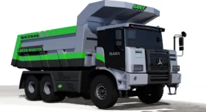 XE BEN MỎ THUẦN ĐIỆN SANY SKT90E